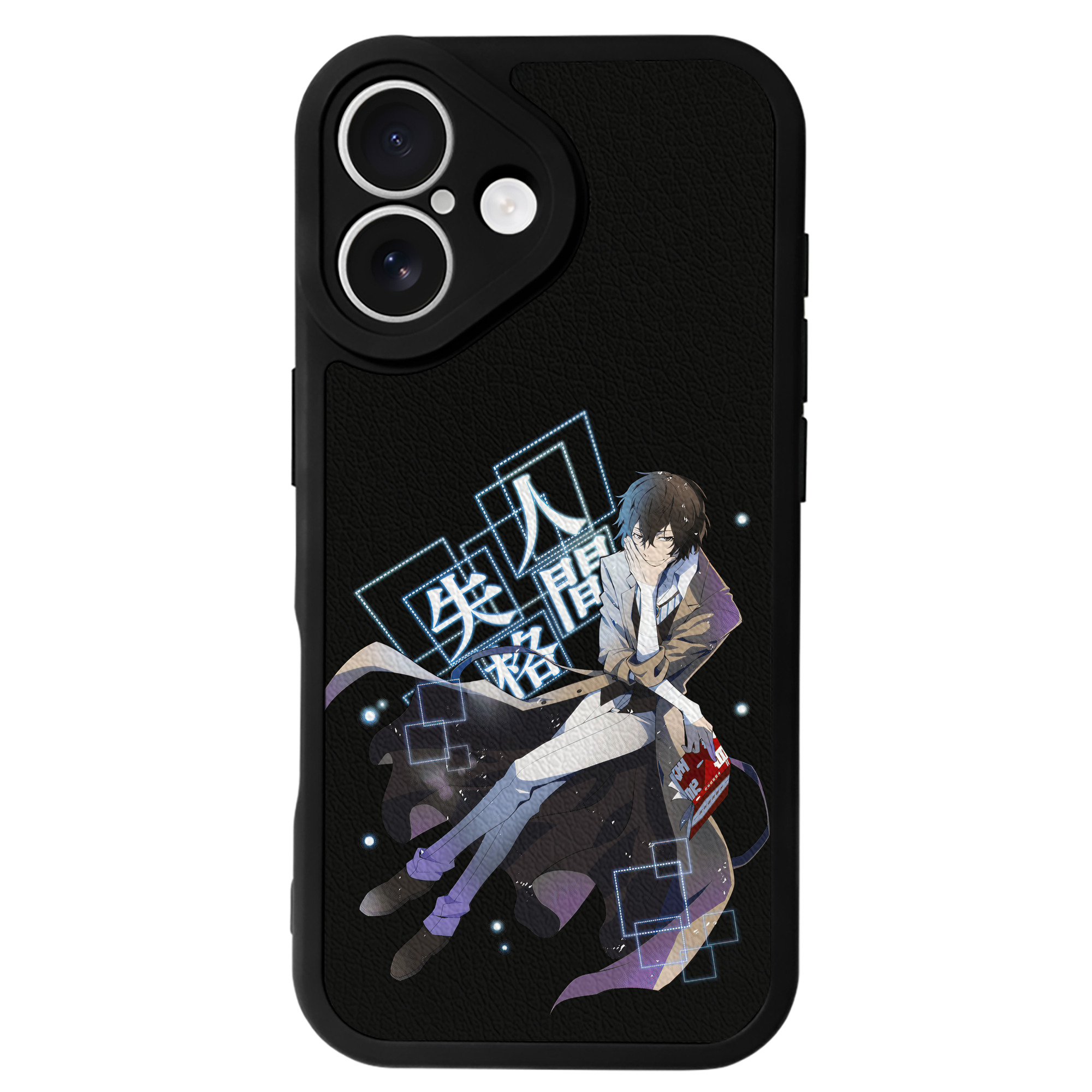 （画像用） 文豪ストレイドッグス Bungo Stray Dogs 【iPhone 16シリーズ対応】シリコンスマホケース（レザー調） 材質：シリコン
